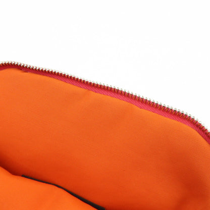 Hermes Bolide Travel Canvas, Pink, Cotton, Clutch