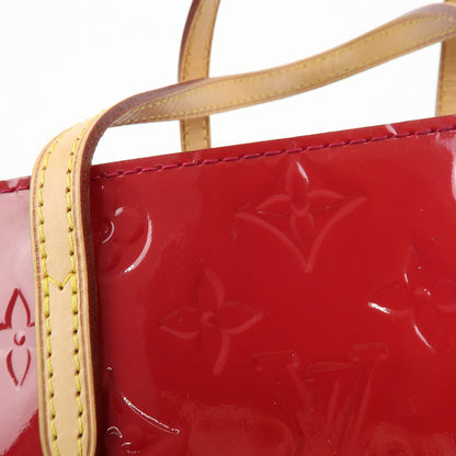 Louis Vuitton Catalina Monogram Vernis, Red, Patent Leather, Handbag