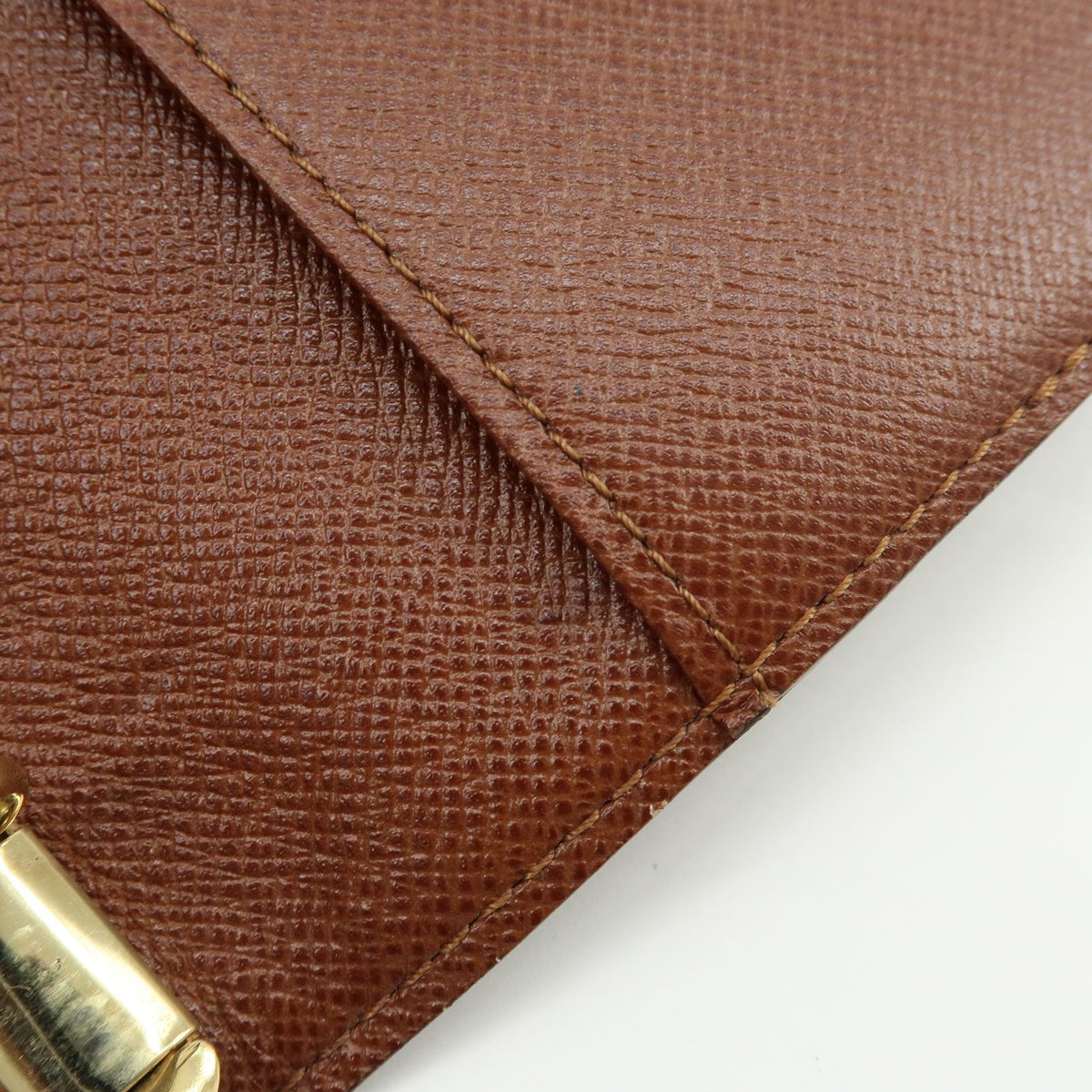Louis Vuitton Agenda Cover Monogram Canvas, Brown, Canvas, Wallet