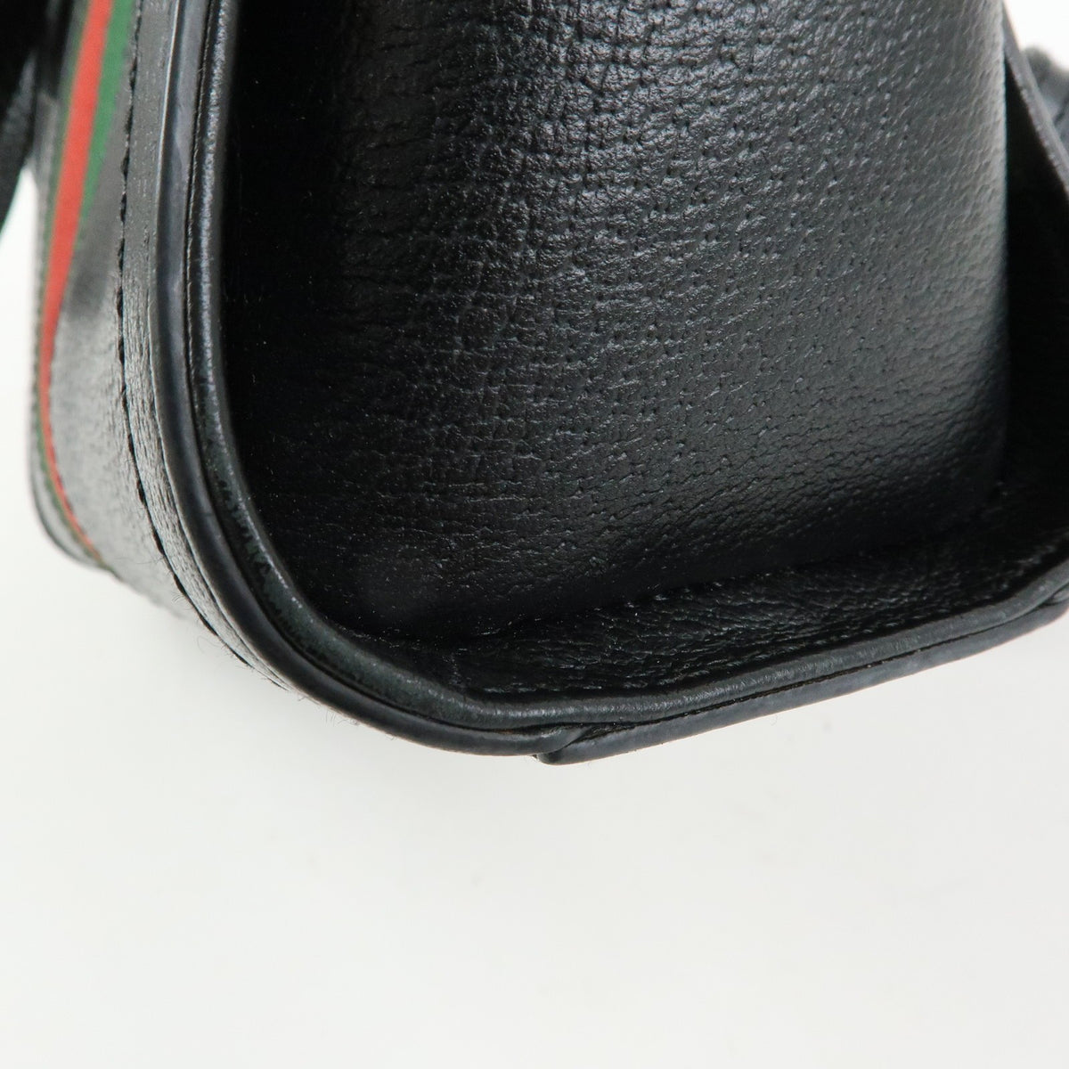 Gucci Ophidia Top Handle Leather, Black, Leather, Tote Bag
