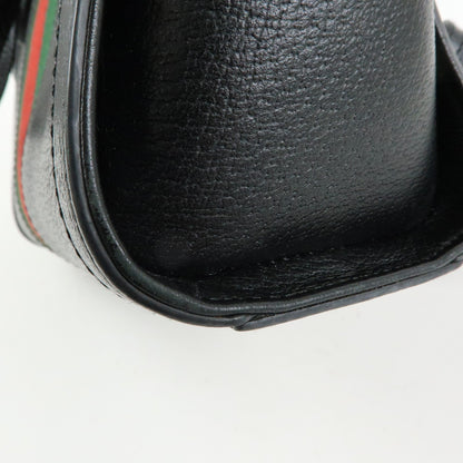 Gucci Ophidia Top Handle Leather, Black, Leather, Tote Bag
