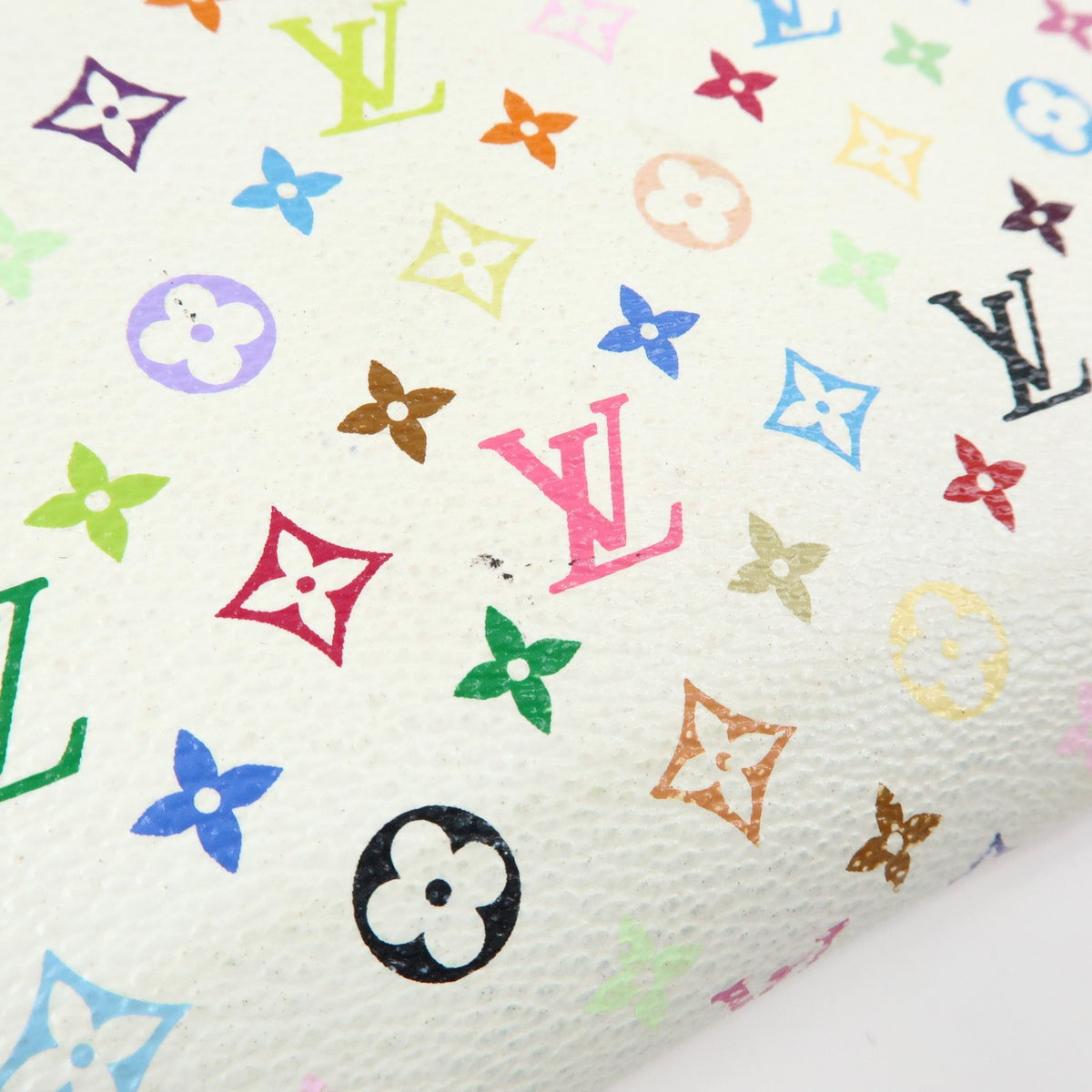 Louis Vuitton Zippy Monogram Multicolor, White, Canvas, Wallet