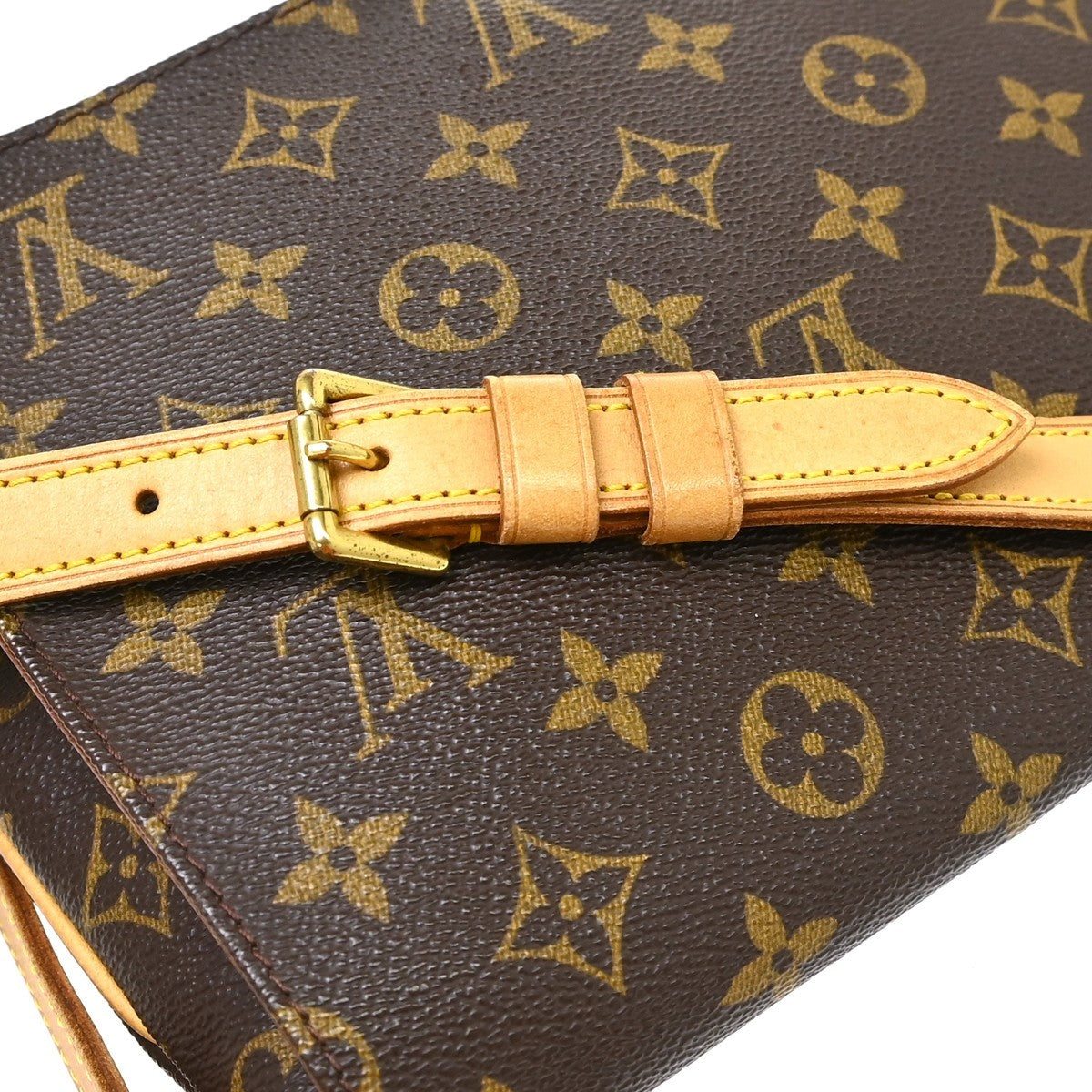 Louis Vuitton Musette Tango Monogram Canvas, Brown, Canvas, Shoulder Bag