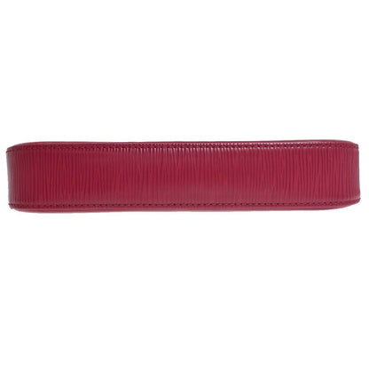 Louis Vuitton Pochette Accessoires NM Electric Epi Leather, Pink, Leather, Clutch