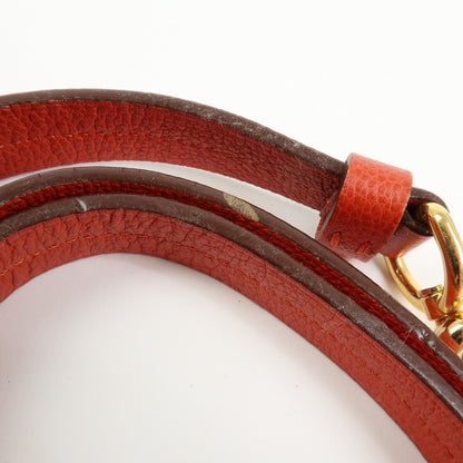 Louis Vuitton Speedy Bandouliere Monogram Empreinte Leather, Orange, Leather, Handbag