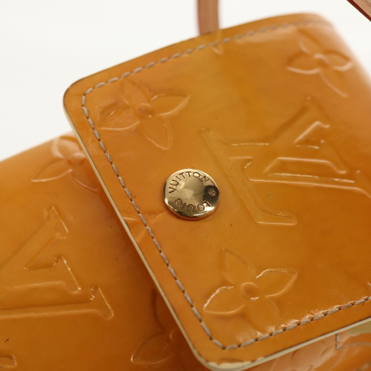 Louis Vuitton Walker Cigarette Case Holder Monogram Vernis, Yellow, Patent Leather, Toiletry Case