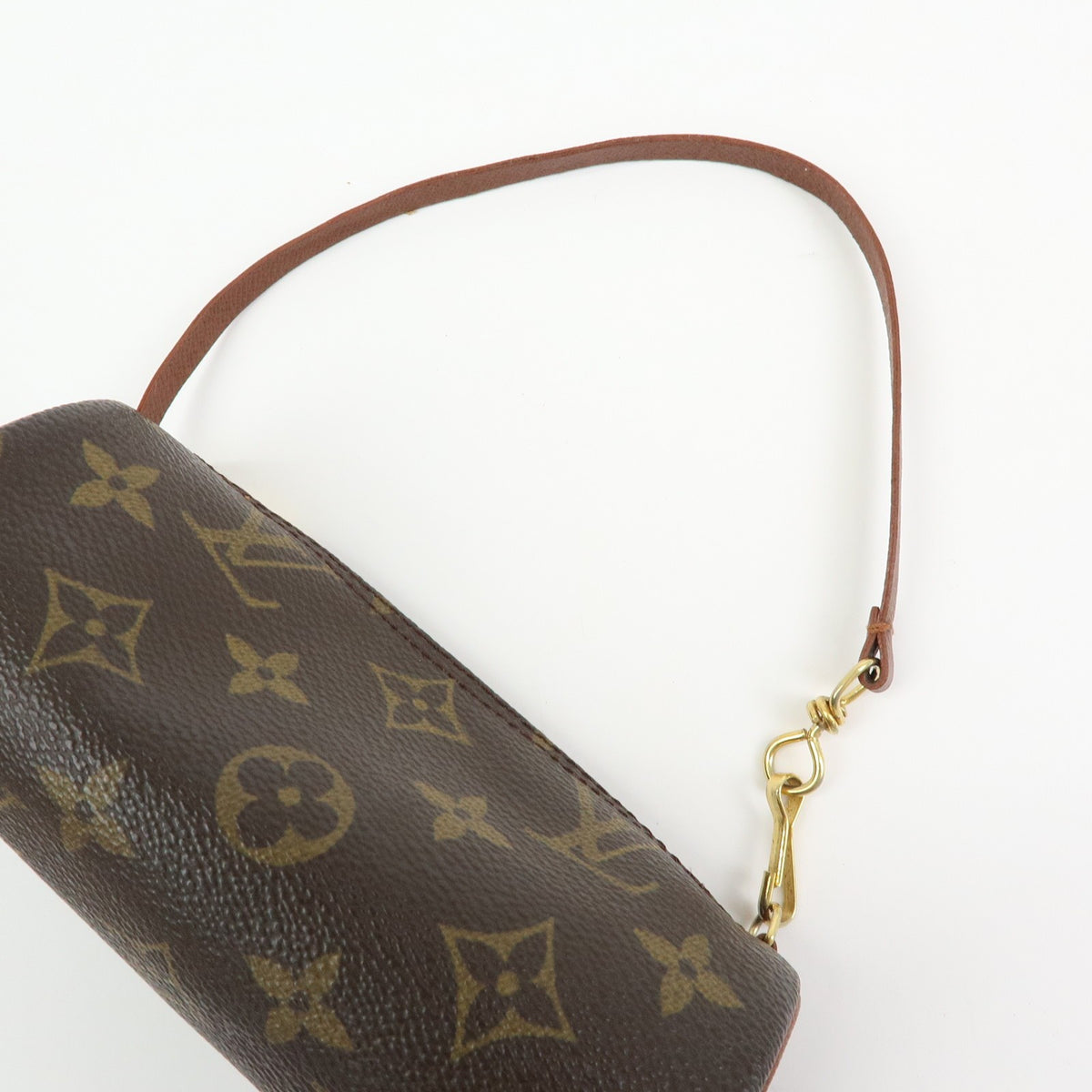 Louis Vuitton Papillon Pochette Monogram Canvas, Brown, Canvas, Clutch