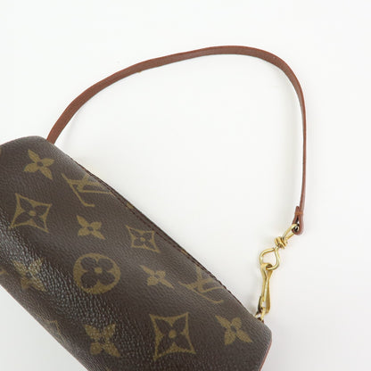Louis Vuitton Papillon Pochette Monogram Canvas, Brown, Canvas, Clutch