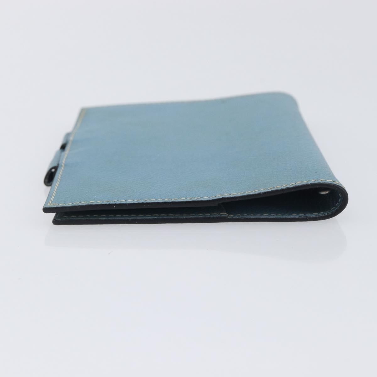 Hermes Vision Agenda Cover Leather, Blue, Leather, Briefcase