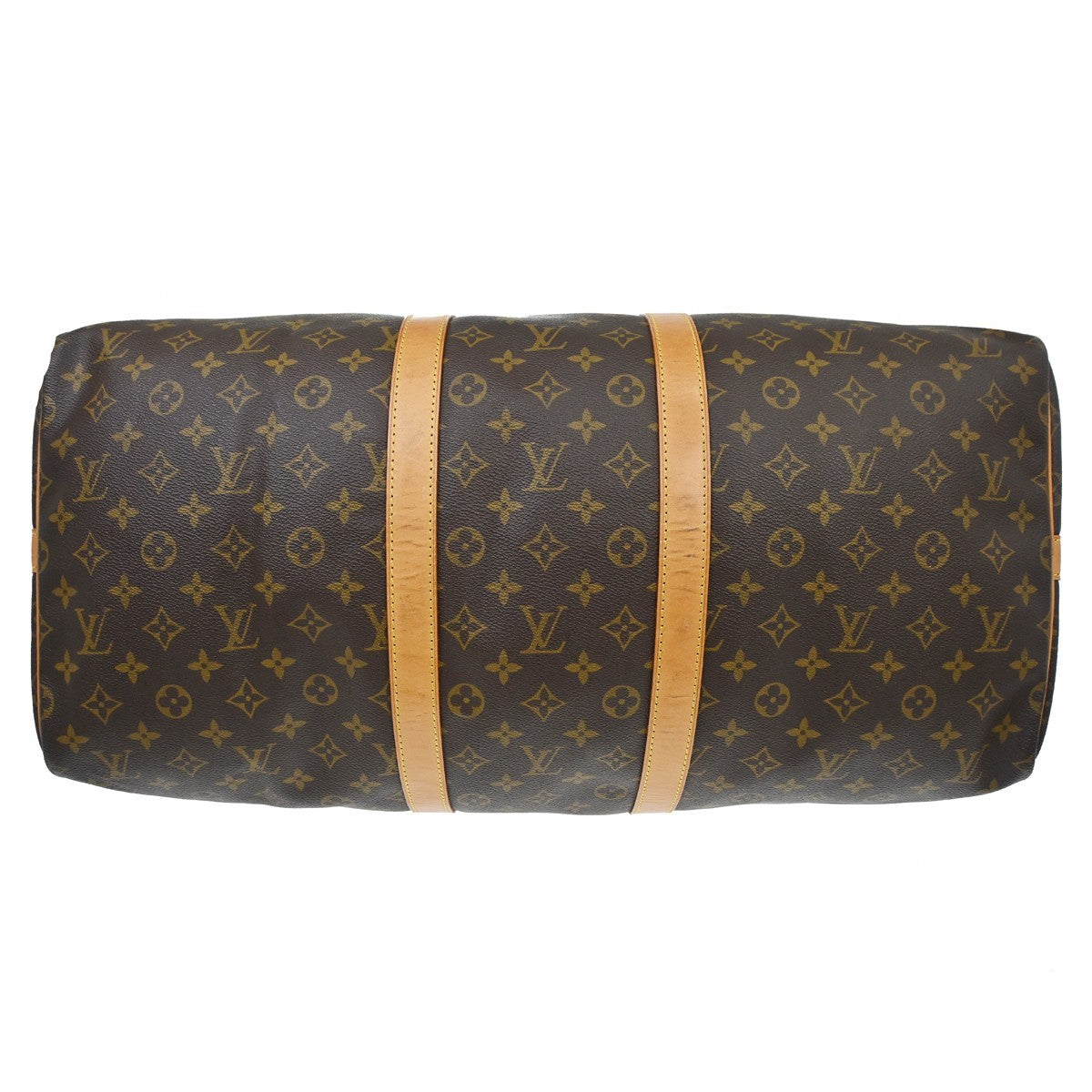 Louis Vuitton Keepall Bandouliere Monogram Canvas, Brown, Canvas, Travel Bag