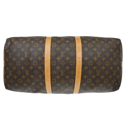 Louis Vuitton Keepall Bandouliere Monogram Canvas, Brown, Canvas, Travel Bag