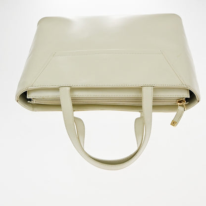 Loewe Tote Leather, White, Leather, Tote Bag
