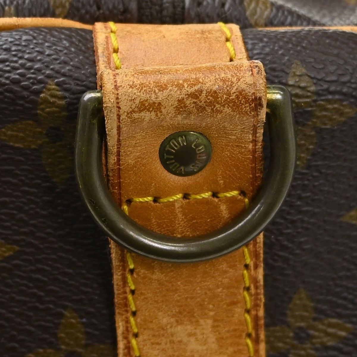 Louis Vuitton Keepall Bandouliere Monogram Canvas, Brown, Canvas, Travel Bag