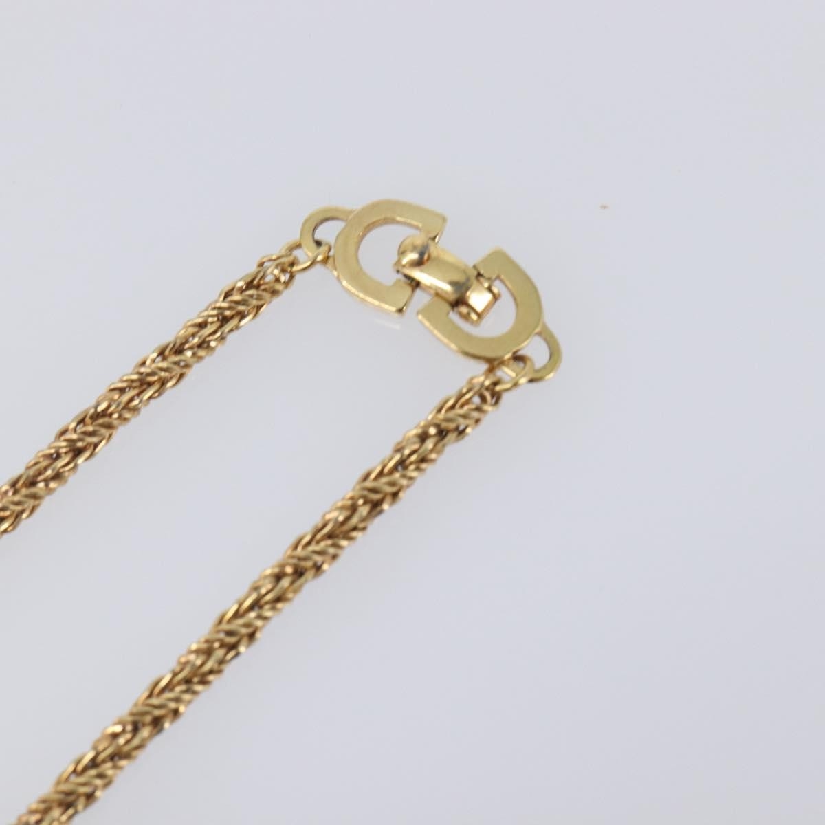 Christian Dior CD Logo Metal, Gold, Metal, Bracelet