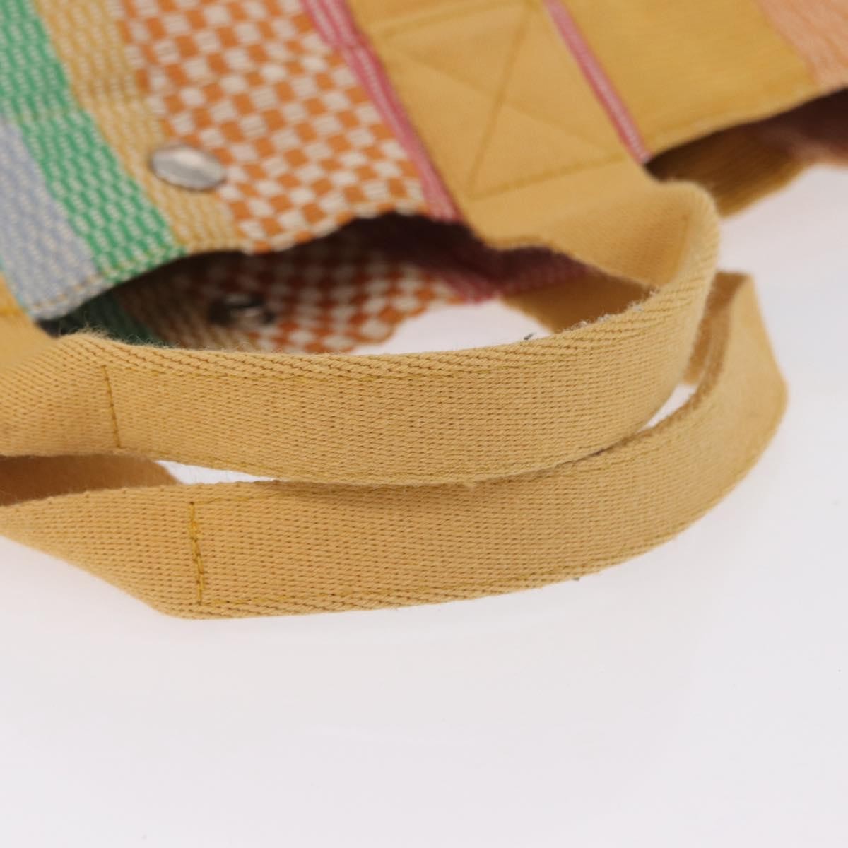 Hermes Fourre Tout Multicolor Toile, Multicolour, Canvas, Tote Bag