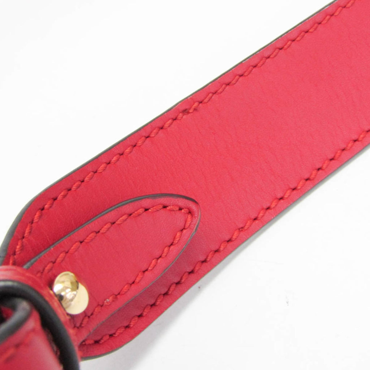 Gucci Sylvie Leather, Red, Leather, Shoulder Bag
