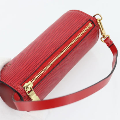 Louis Vuitton Soufflot Pochette Epi Leather, Red, Leather, Clutch