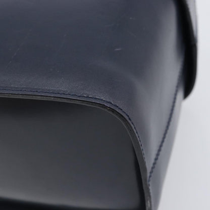 Celine Handbag Leather, Navy, Leather, Handbag