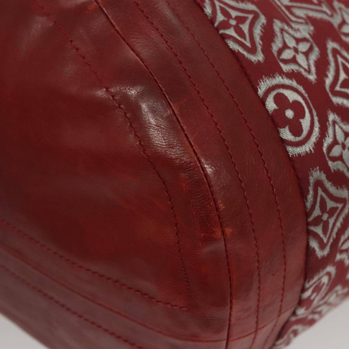 Louis Vuitton Aviator Limited Edition Monogram Jacquard, Burgundy, Canvas, Handbag