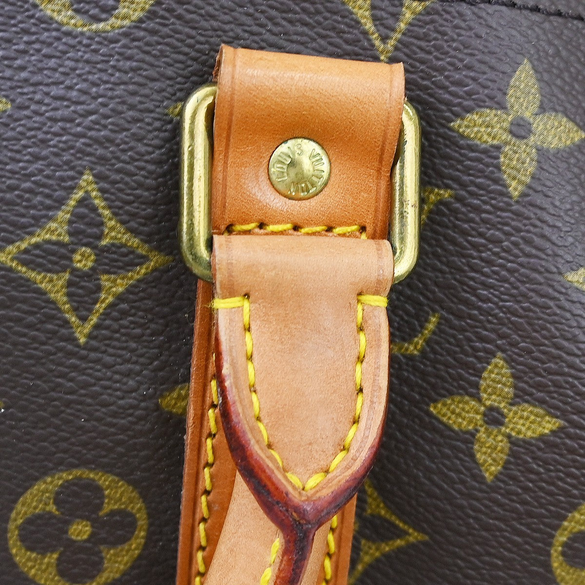 Louis Vuitton Keepall Monogram Canvas, Brown, Canvas, Handbag