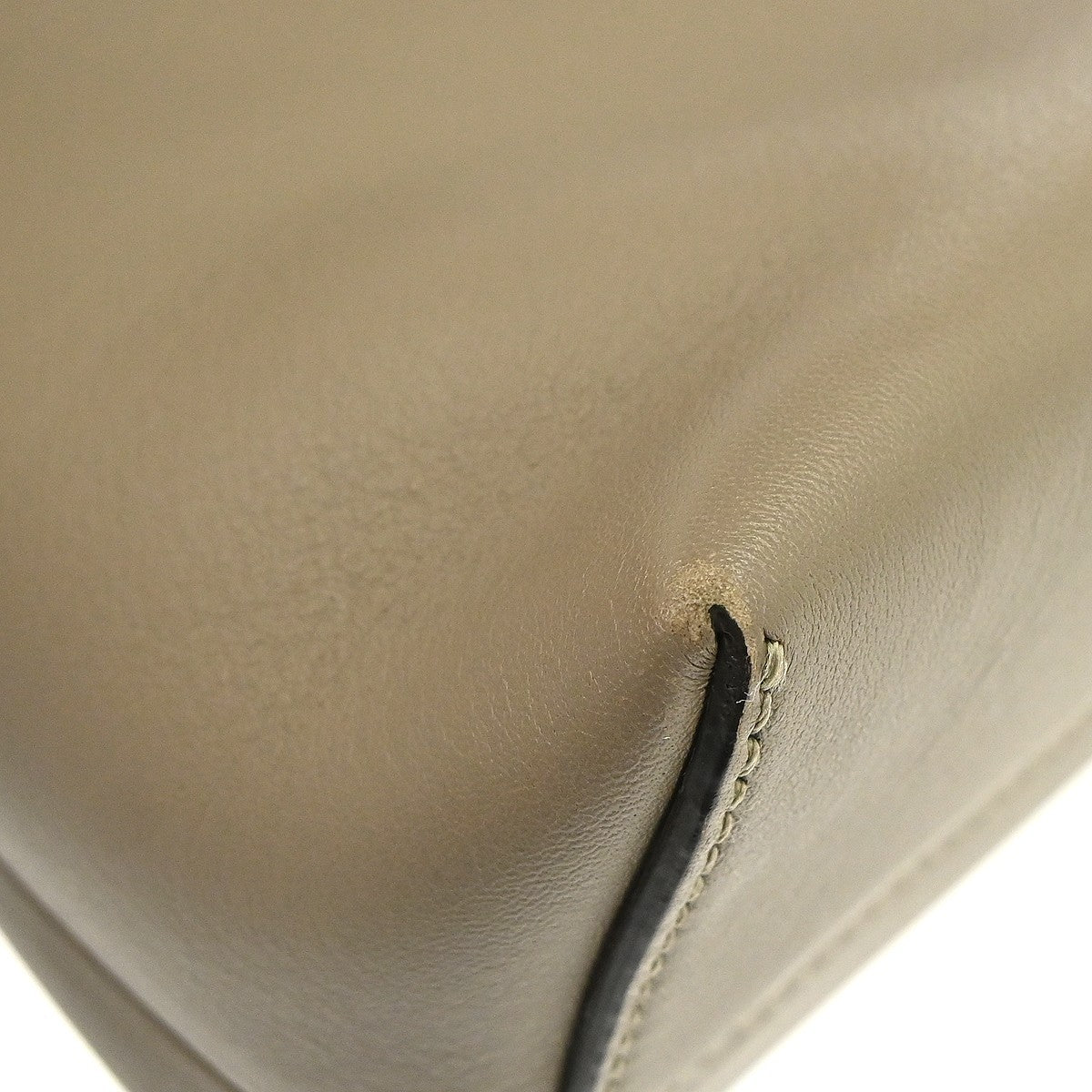 Fendi By The Way Satchel Leather, Beige, Leather, Handbag
