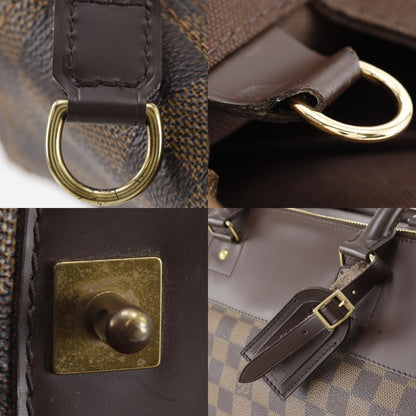 Louis Vuitton Greenwich Damier Ebene, Brown, Canvas, Handbag