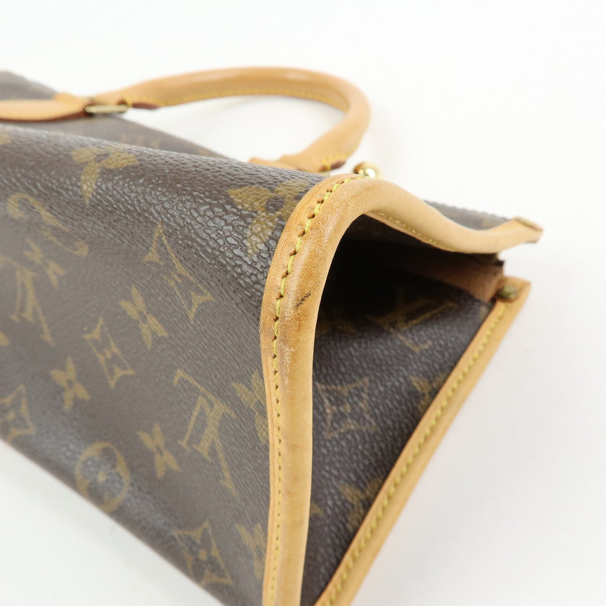 Louis Vuitton Popincourt Handle Monogram Canvas, Brown, Canvas, Handbag