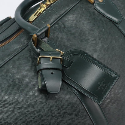 Louis Vuitton Kendall Taiga Leather, Green, Leather, Handbag