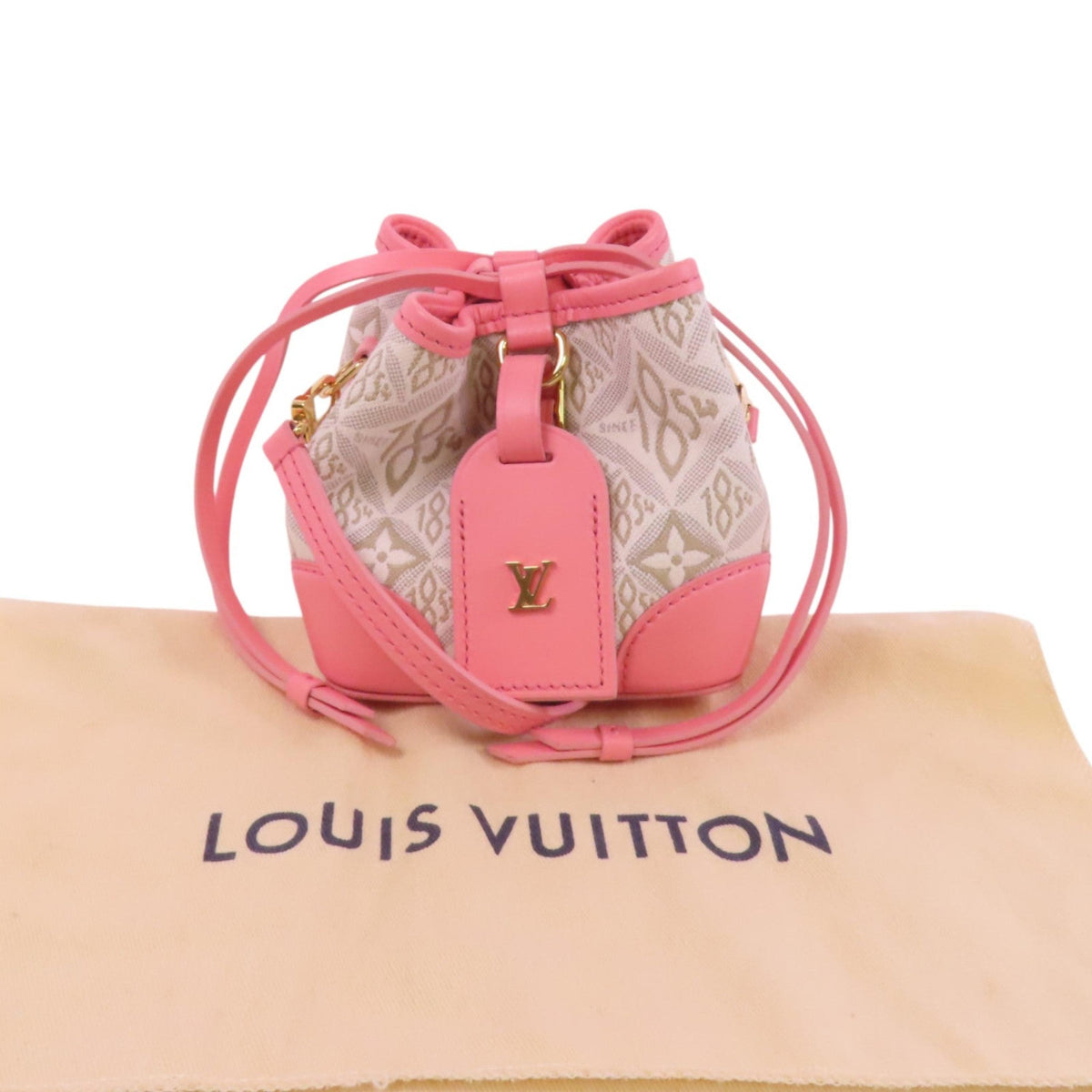 Louis Vuitton Coin Purse Monogram, Pink, Canvas, Clutch