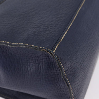 Loewe Tote Leather, Navy, Leather, Tote Bag