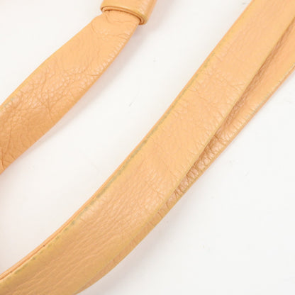 Chloe shoulder bag Leather, Orange, Leather, Shoulder Bag