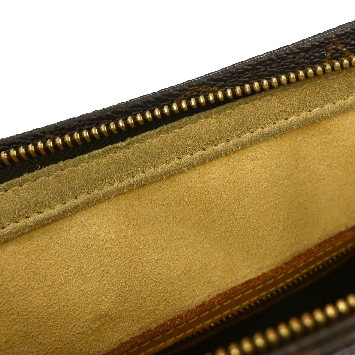Louis Vuitton Looping Monogram Canvas, Brown, Canvas, Handbag