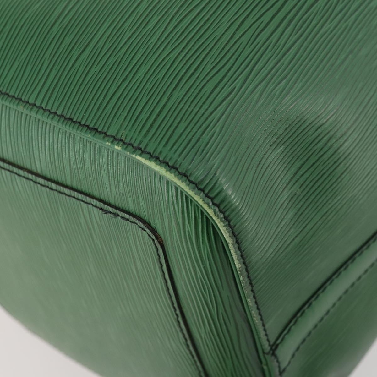Louis Vuitton Keepall Epi Leather, Green, Leather, Travel Bag