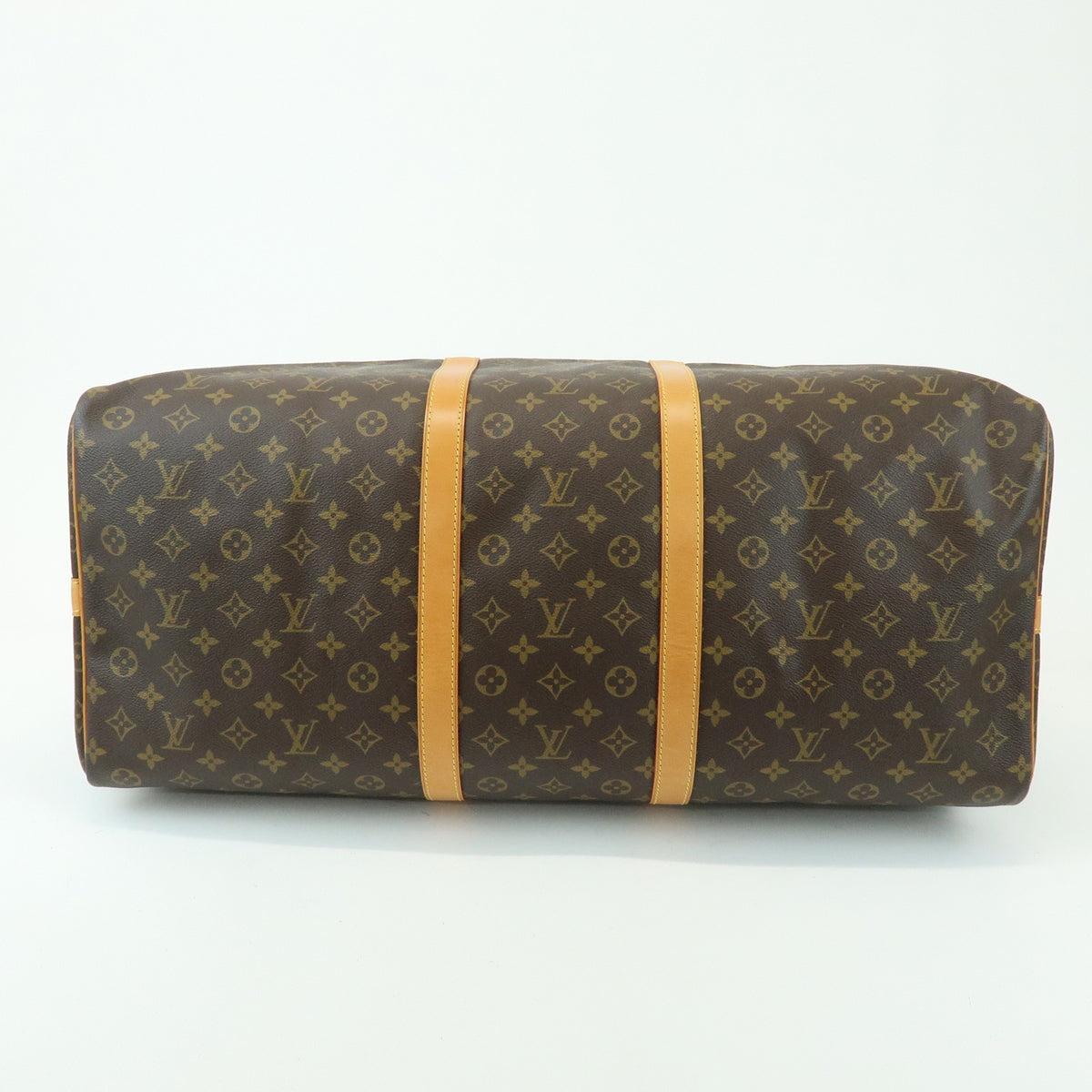 Louis Vuitton Keepall Bandouliere Monogram Canvas, Brown, Canvas, Travel Bag
