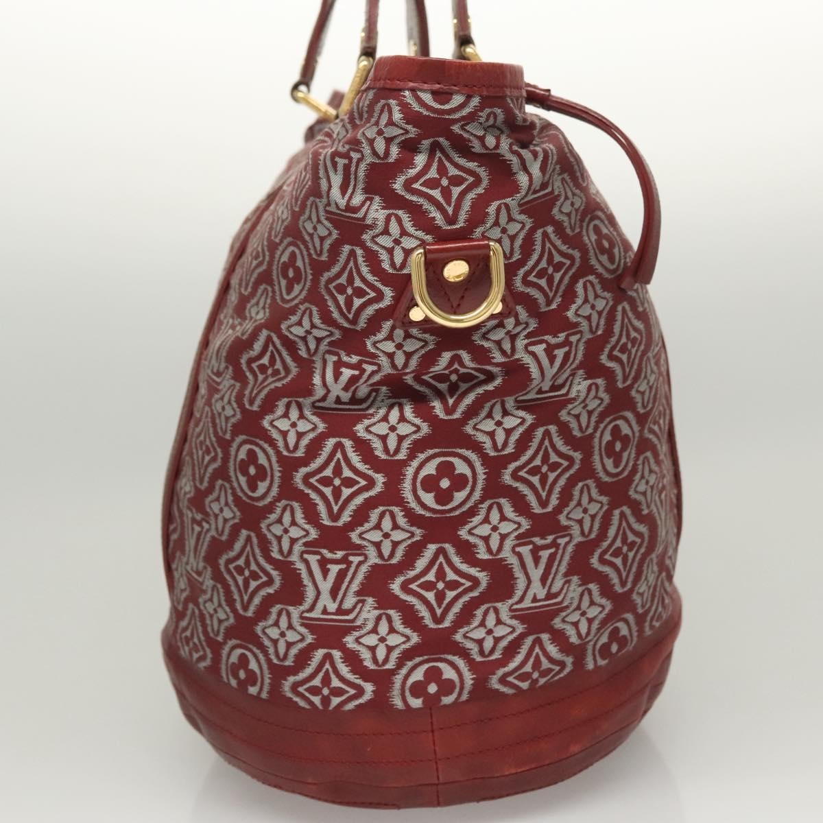 Louis Vuitton Aviator Limited Edition Monogram Jacquard, Burgundy, Canvas, Handbag