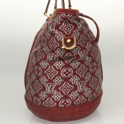 Louis Vuitton Aviator Limited Edition Monogram Jacquard, Burgundy, Canvas, Handbag