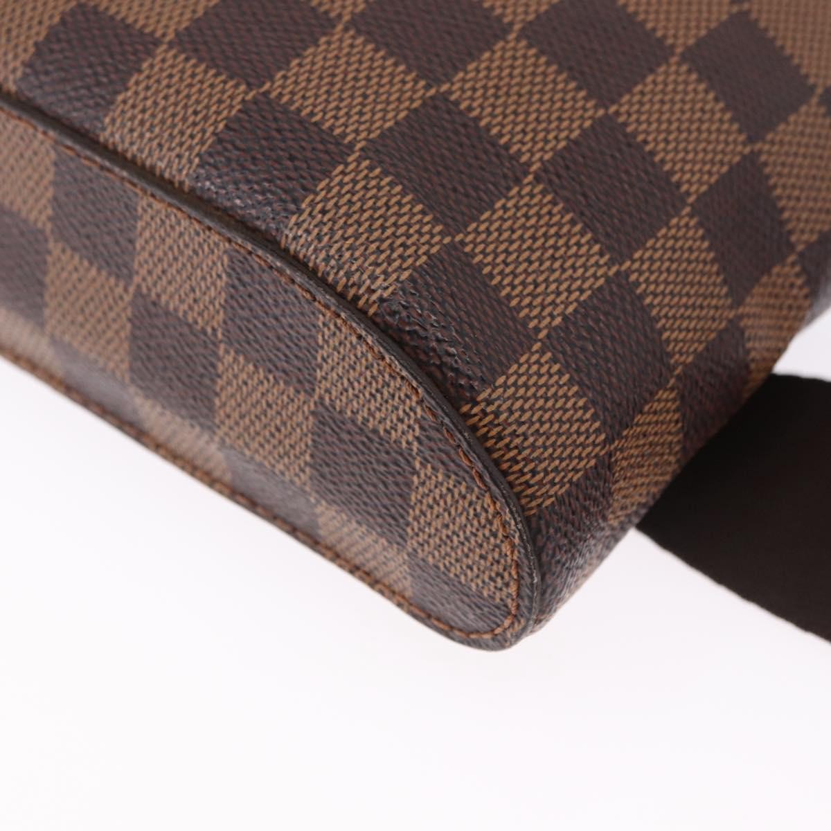 Louis Vuitton Geronimos Damier, Brown, Canvas, Clutch