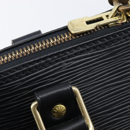Louis Vuitton Vintage Alma Epi Leather, Black, Leather, Handbag
