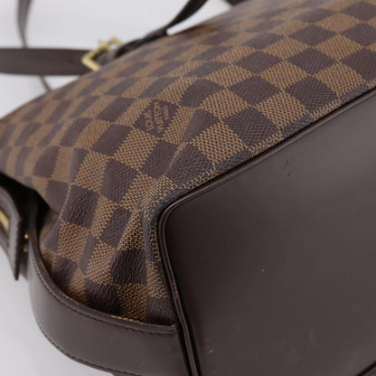 Louis Vuitton Chelsea Damier, Brown, Canvas, Handbag