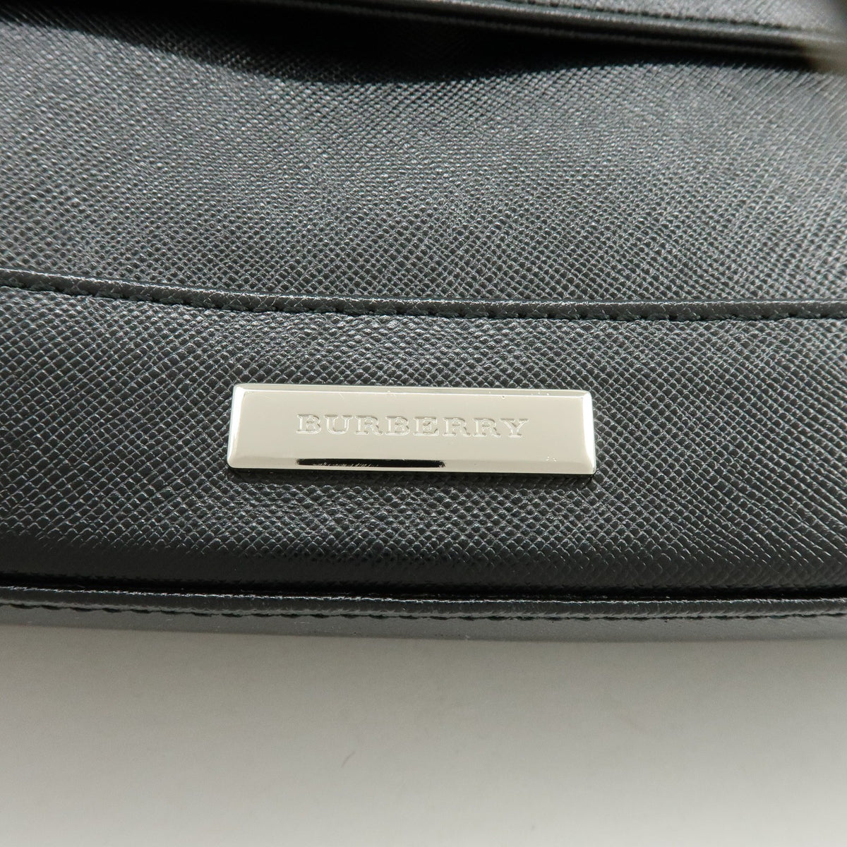 Burberry Shoulder Bag Leather, Black, Leather, Shoulder Bag