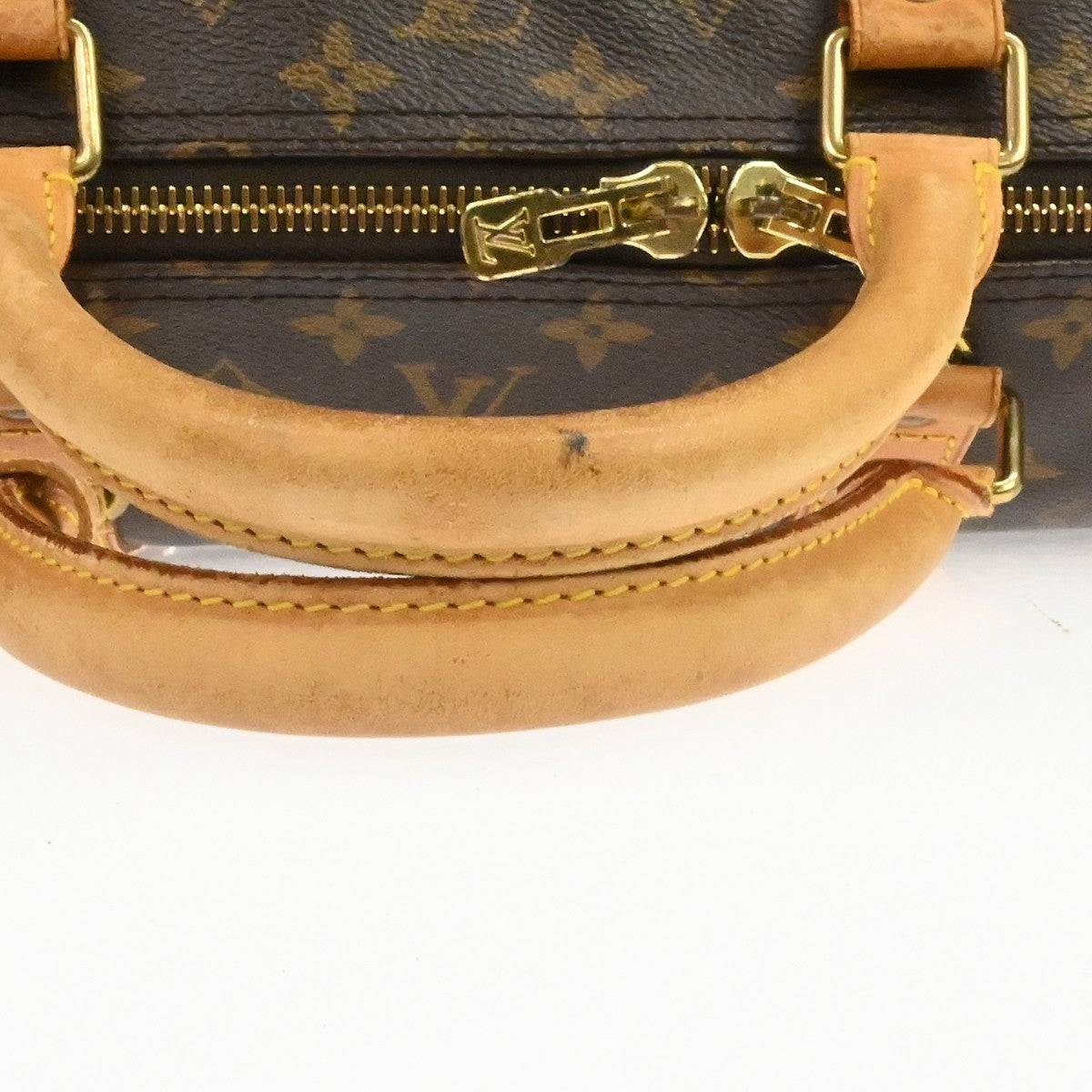 Louis Vuitton Keepall Monogram, Brown, Canvas, Travel Bag