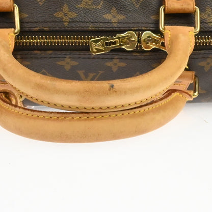 Louis Vuitton Keepall Monogram, Brown, Canvas, Travel Bag