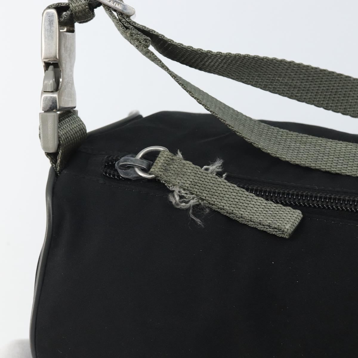 Prada Vintage Sport Nylon, Black, Nylon, Shoulder Bag