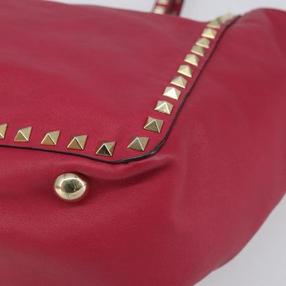 Valentino Garavani Rockstud Tote Soft Leather, Pink, Leather, Tote Bag