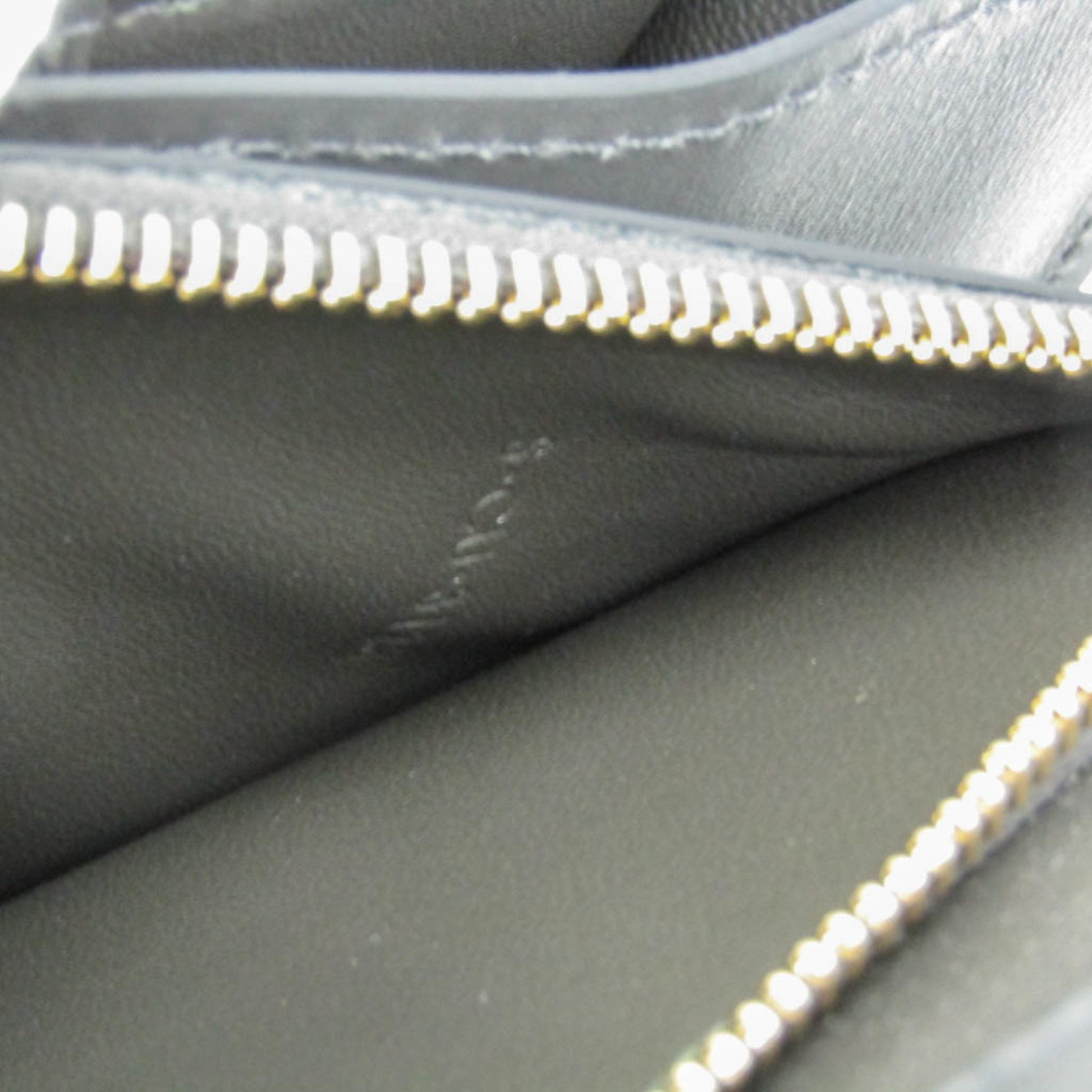 Celine Classic Box Smooth Leather, Gray, Leather, Handbag