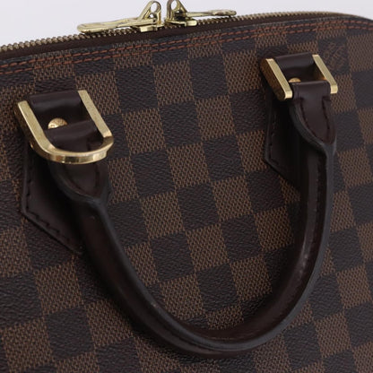 Louis Vuitton Alma Damier, Brown, Canvas, Handbag