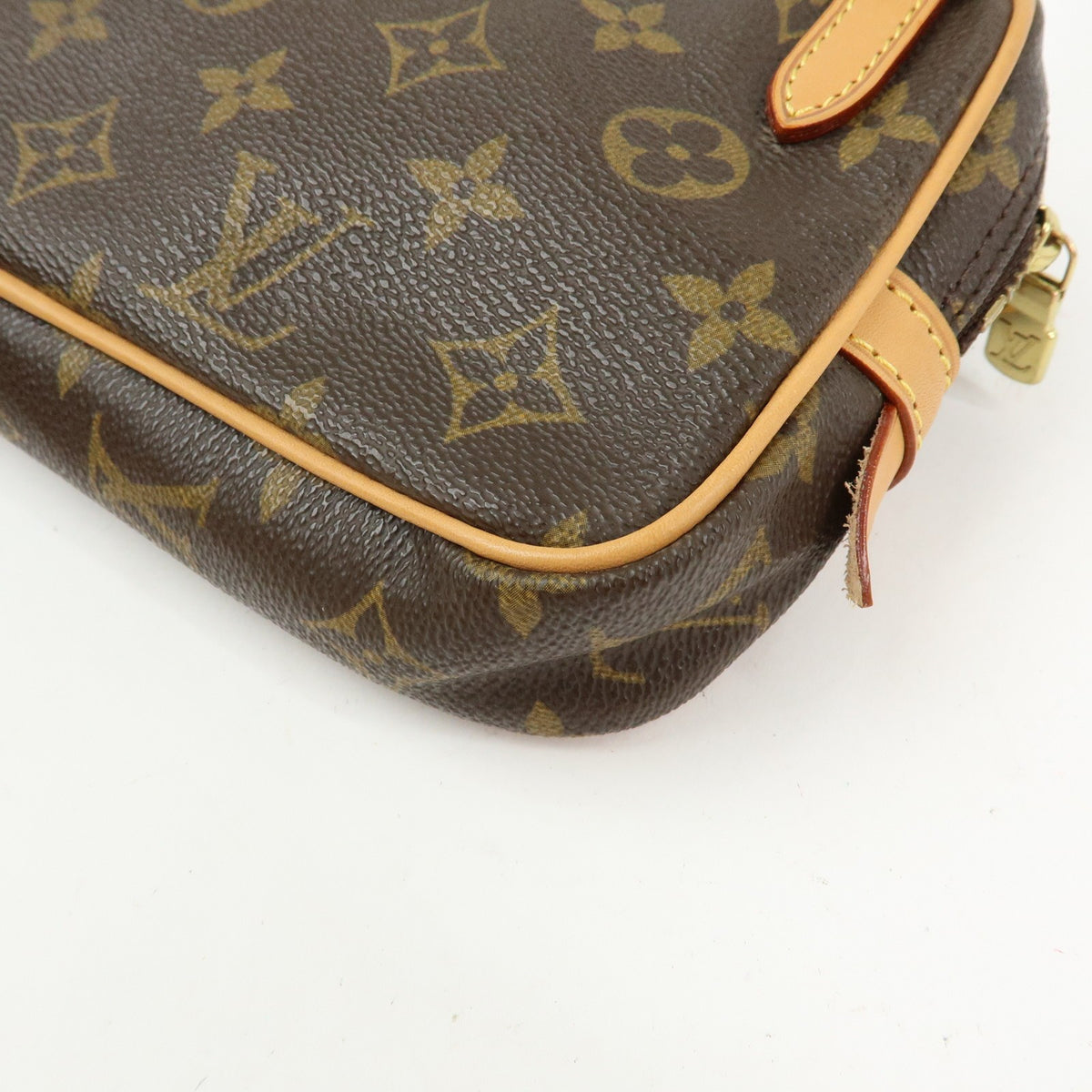 Louis Vuitton Pochette Marly Bandouliere Monogram Canvas, Brown, Canvas, Handbag