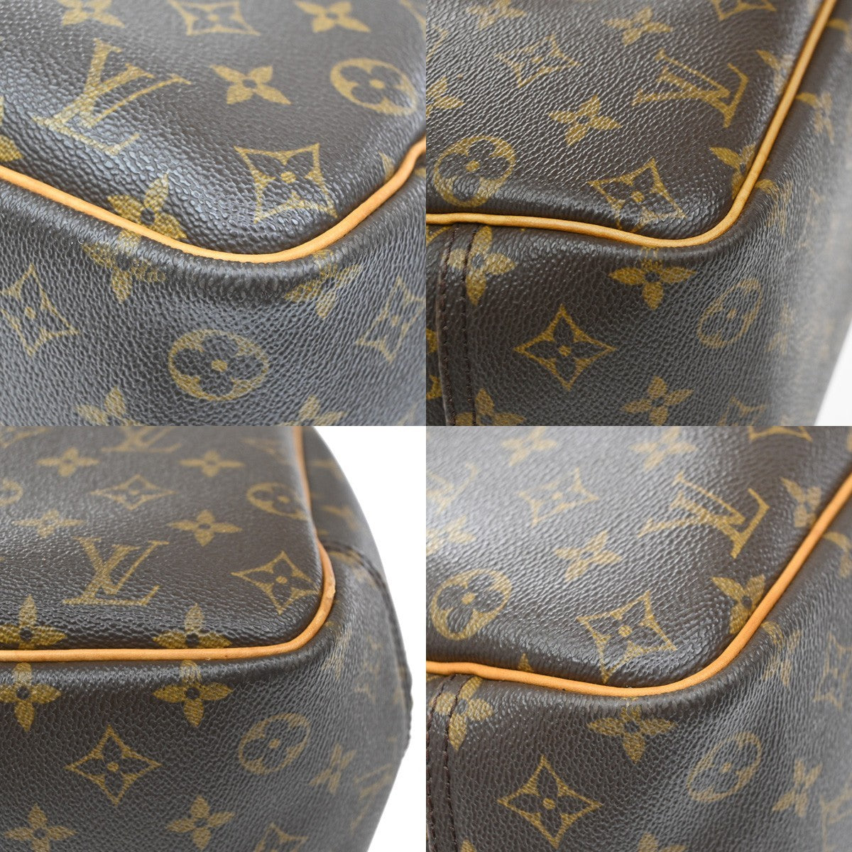 Louis Vuitton Trouville Monogram Canvas, Brown, Canvas, Handbag