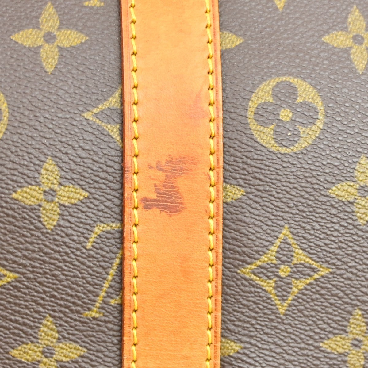 Louis Vuitton Keepall Monogram, Brown, Canvas, Travel Bag