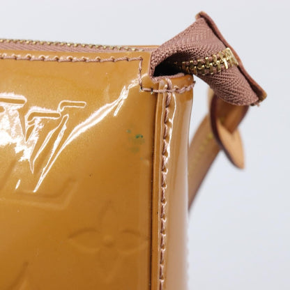 Louis Vuitton Pochette Accessoires NM Monogram Vernis, Brown, Patent Leather, Clutch